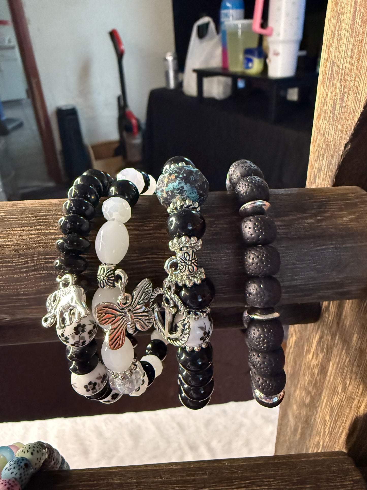 4 Pk Charm Bracelets