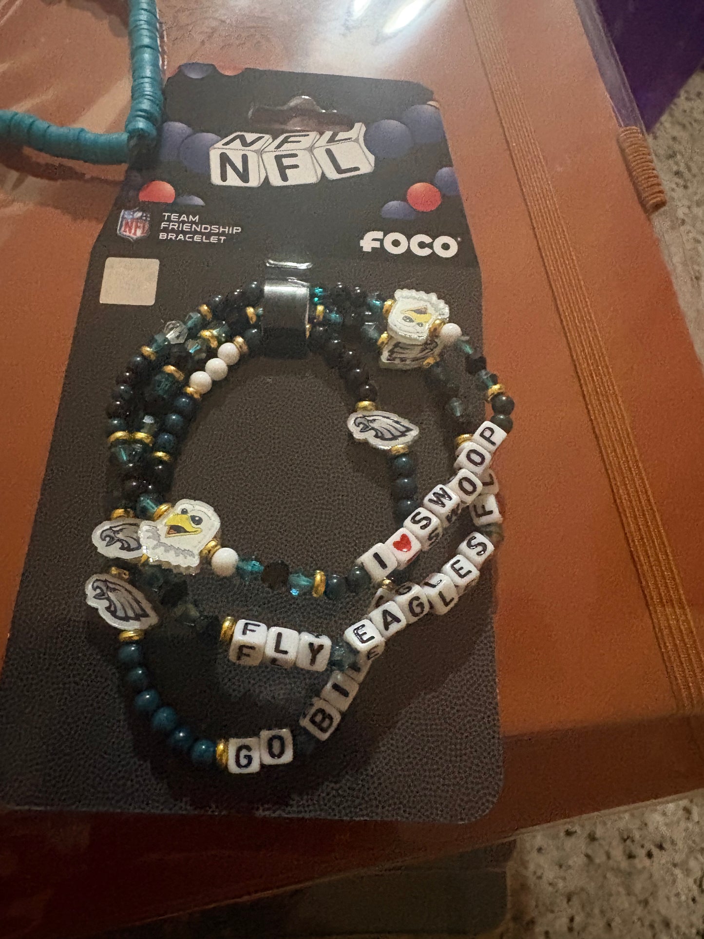 Custom Eagles Waist Beads, Necklace, bracelets
