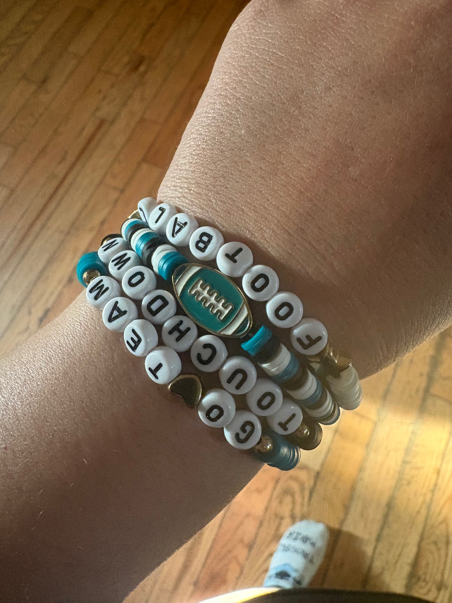 Custom Eagles Waist Beads, Necklace, bracelets