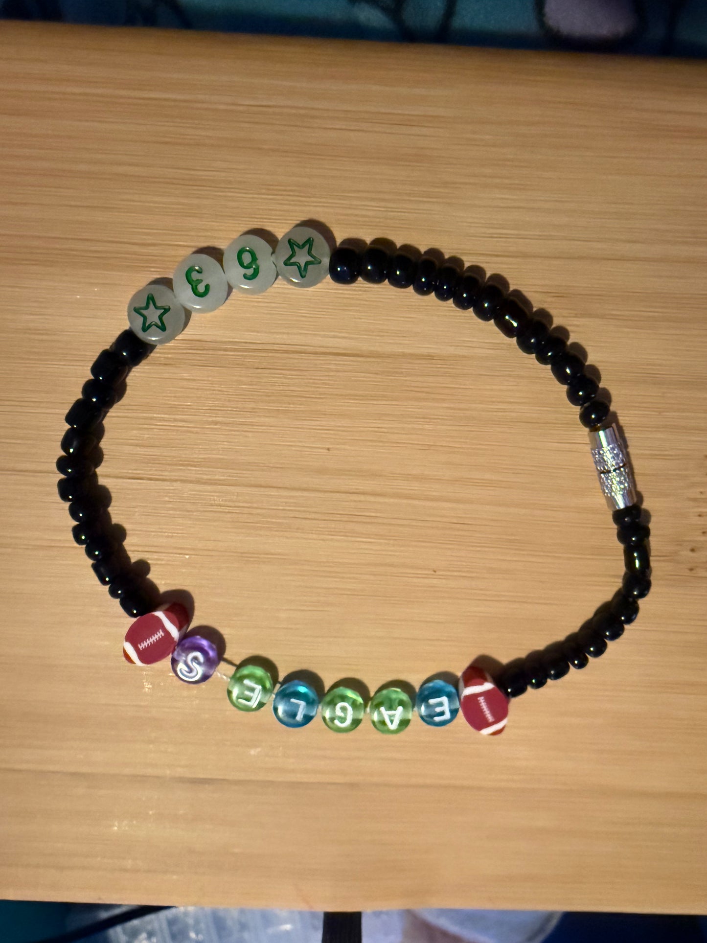 Custom Eagles Waist Beads, Necklace, bracelets