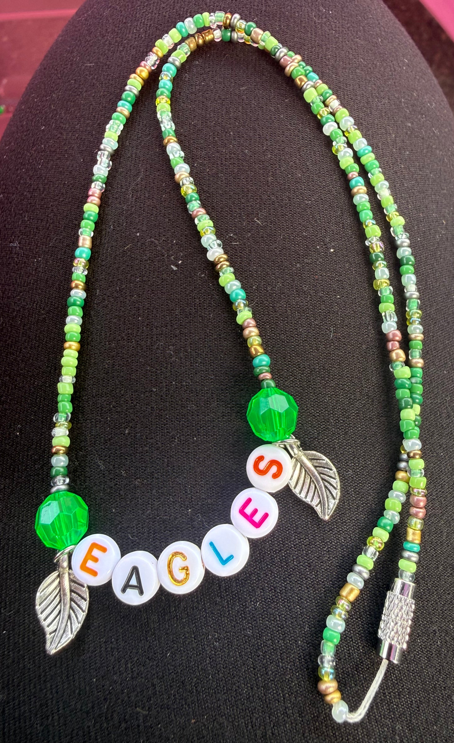 Custom Eagles Waist Beads, Necklace, bracelets