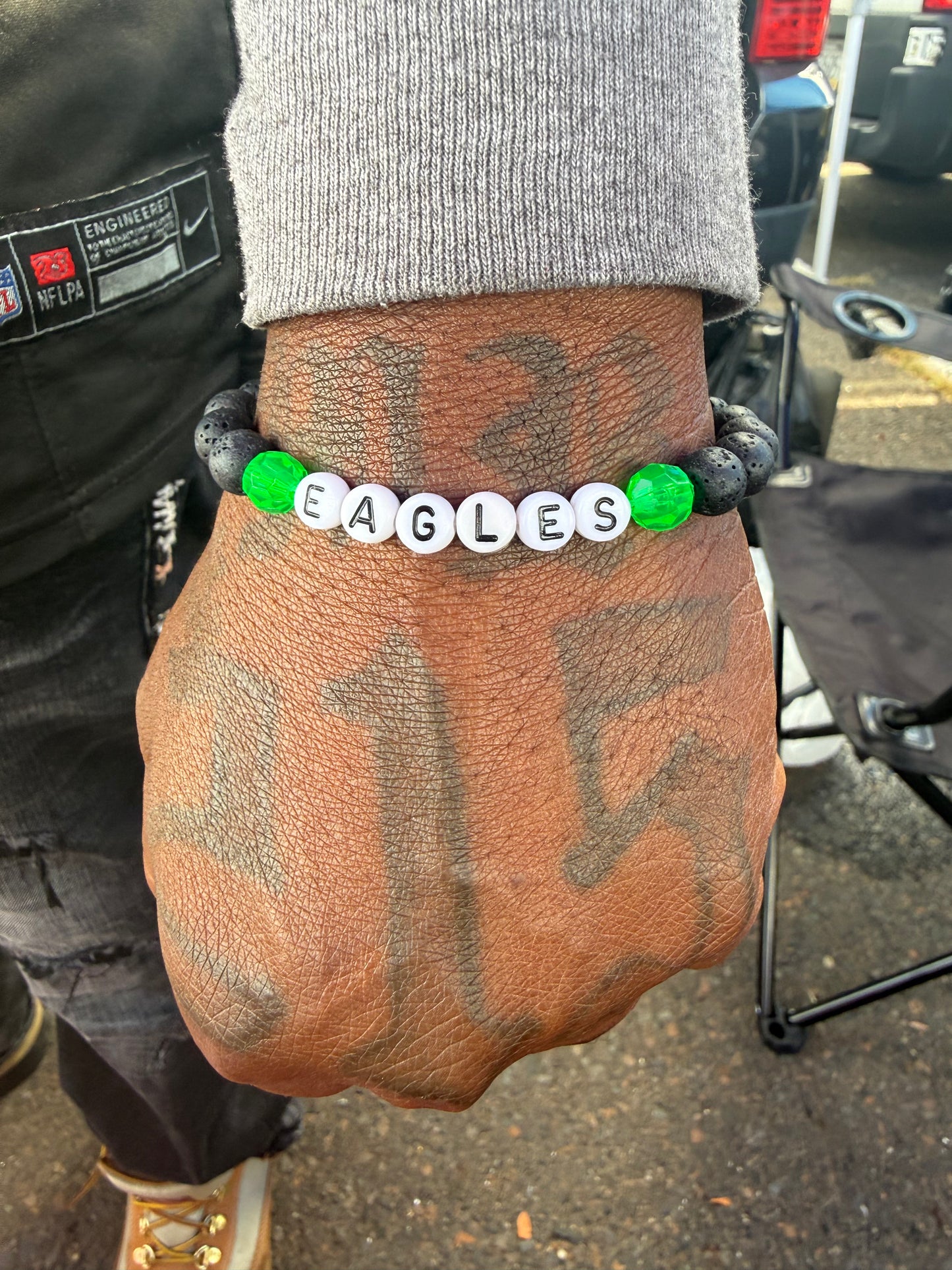 Custom Eagles Waist Beads, Necklace, bracelets